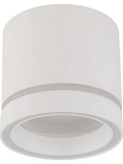 TK Lighting Μονό Σποτ με Ντουί GX53 σε Λευκό Χρώμα Κωδικός: 4334