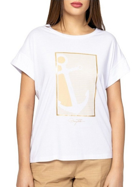 Γυναικείο Maplins26 T-shirt Λευκό Heavy Tools T17078-WHITE