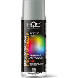 HQS Σπρέι Βαφής Λευκό Αλουμινίου 400ml 9006