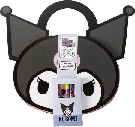 Hello Kitty Kuromi colouring activity book 6 Τεμ