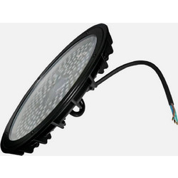 Καμπάνα UFO LED Adeleq 150 W 4000 K - 13500 lm, IP65, Δέσμη 110 & Μαύρο Αλουμίνιο
