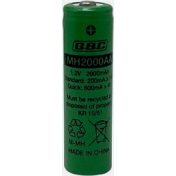 SKB 38.1900.07 Επαναφορτιζόμενη Ni-MH AA - 2000 mAh, 1,2 V & 1000 Κύκλοι, 1 τεμ