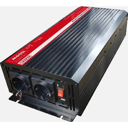 GBC INV3P-12-1500-A Inverter Καθαρού Ημιτόνου 1500W 12V - 2x Σούκο, USB & Κορύφωση 3000W