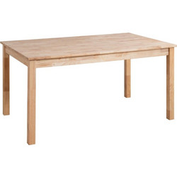 Τραπέζι τραπεζαρίας Nextdeco Natural μασίφ ξύλο Υ74x150x90εκ