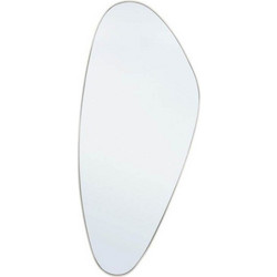 Καθρέπτης Bizzotto Asteroid White Metal/Glass 56 x 1,5 x 130 cm