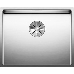 Blanco Claron 500-U Υποκαθήμενος Νεροχύτης Inox Ματ 54x44cm