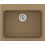 Sanitec Classic 331 Υποκαθήμενος Νεροχύτης Γρανίτη Ματ Metallic Coffee 60x50cm