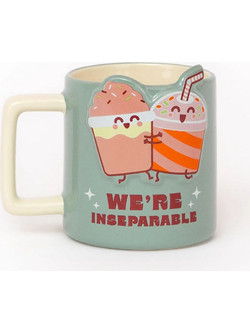 Mr. Wonderful Κεραμική Κούπα milkshakes - We're inseparable