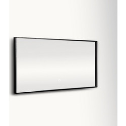 RAVENNA Καθρέπτης Led Miraggio 140 x 70cm Black