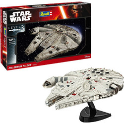 Revell Star Wars E7 Millenium Falcon Συναρμολογούμενο Πλαστικό Μοντέλο Διαστημικού Οχήματος 1:241