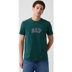 Ανδρική Μπλούζα με Gap Arch Λογότυπο hunter green