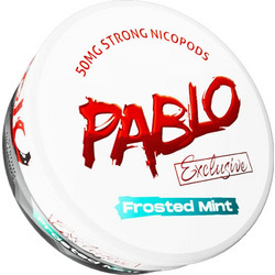 Pablo Nicotine Pouches Exclusive Frosted Mint 50mg
