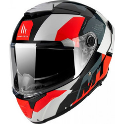 MT Thunder 4 SV Fade A0 White Κράνος Μηχανής Full Face 1500gr
