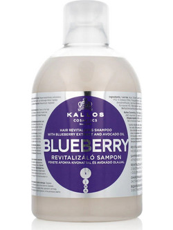 Kallos KJMN Blueberry Σαμπουάν για Επανόρθωση για Ξηρά & Ταλαιπωρημένα Μαλλιά 1lt