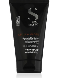Alfaparf Semi Di Lino Sublime Cellula Madre Smooth Multiplier Κρέμα Μαλλιών για Επανόρθωση 150ml