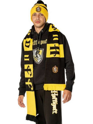 Harry Potter - Κασκόλ Hufflepuff (Large) σε Κίτρινο / Μαύρο Χρώμα