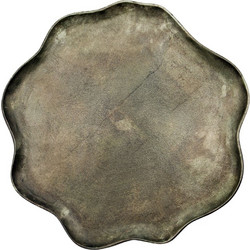 House Doctor - Tray, HDTalas - Antique metallic - l: 50 cm, w: 50 cm, h: 3 cm