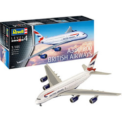 Revell A380-800 British Airways Συναρμολογούμενο Πλαστικό Μοντέλο Αεροπλάνου 1:144