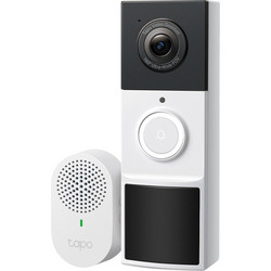 TP-LINK smart κουδούνι με κάμερα Tapo D210, 2K/3MP, WiFi, 6400mAh, IP65, V2.0