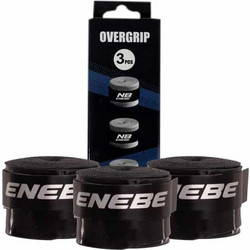 Enebe SMOOTH Overgrip - Padel συσκευασία των 3 τμχ. Μαύρο