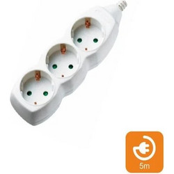 Πολύπριζα 3θ χωρίς Διακόπτη 5M,3g1,5 COM