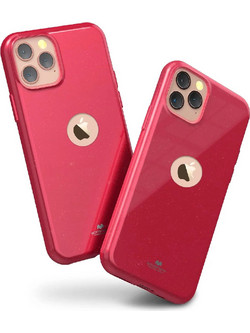 Θήκη Jelly Goospery Hole Series για Apple iPhone 11 Pro Ροζ