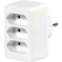 VIVANCO ADAPTER SCHUKO TO 3X EURO SOCKET