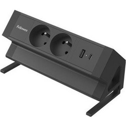 Fellowes Power Strip Power Desk 2 Black (100137184)