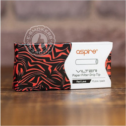 Φιλτράκια Vilter by Aspire (10pcs) Χρώμα ΚΟΚΚΙΝΟ Default Title