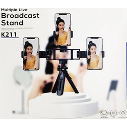 Βάση Στήριξης Κινητού 3 Θέσεων - Multiple Live Broadcast Stand K211 51125