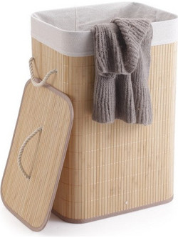 Καλάθι Απλύτων Bamboo Ορθογώνιο 60L
