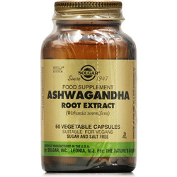 Solgar Ashwagandha Root Extract 60 Κάψουλες