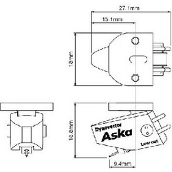DYNAVECTOR ASKA-L MC Cartridge