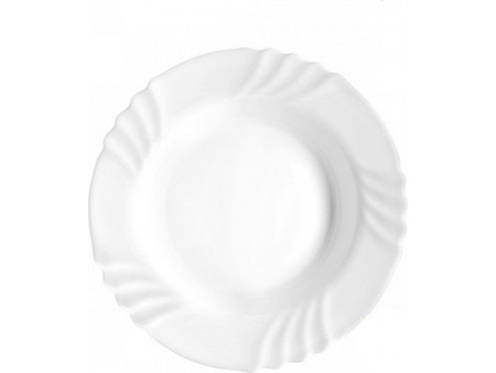 Bormioli Rocco Πιάτο Βαθύ Γυάλινο Ebro 24cm BR01430024