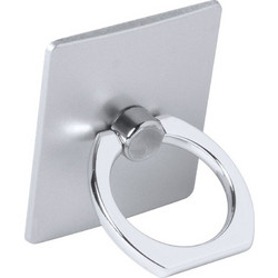 Ring Holder 360 για Κινητού σε Ασημί Χρώμα Ασημί Μεταλλικό