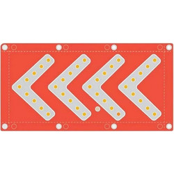 Prolutech FP36 K-Sign Φωτεινό Βέλος LED - 36 Πορτοκαλί LED