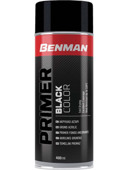 Benman Primer Σπρέι Αστάρι Μαύρο 400ml