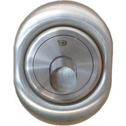 Μαγνητικό Defender Disec MR500-25D1P για Θωρακισμένη Πόρτα -Nickel με 3 Μαγνήτες