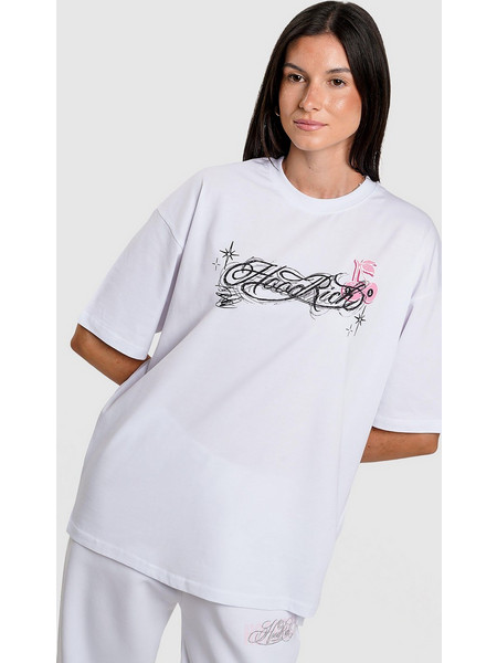 Hoodrich Scribble Γυναικείο T-Shirt HW03260092 WHITE/BLACK