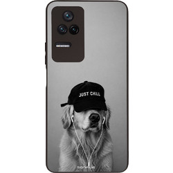 Sonique Men's Edition Θήκη με Σχέδιο «Just Chill Pup» (Xiaomi Poco F4 5G)