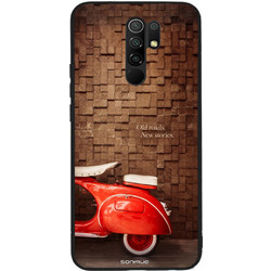 Sonique Men's Edition Back Cover με Σχέδιο «Old Roads» (Xiaomi Redmi 9)