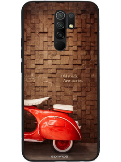 Sonique Men's Edition Back Cover με Σχέδιο «Old Roads» (Xiaomi Redmi 9)