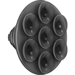 PopSockets Poptop Translucent Suck-Up Phone Grip And Stand Black - (807753)