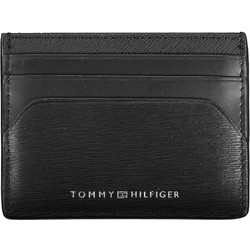 TOMMY HILFIGER MEN'S WALLET BLACK Μαύρο