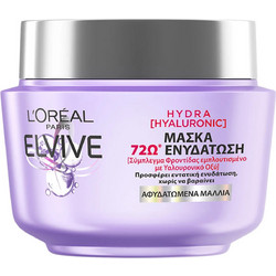 L'Oreal Paris Elvive Hydra Hyaluronic Μάσκα Μαλλιών για Επανόρθωση για Ξηρά Μαλλιά 300ml