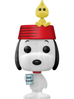 Funko Pop! Animation: Peanuts - Snoopy with Woodstock (Flocked) (Special Edition) 2096 Vinyl Figure
