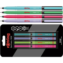 Rotring Μαρκαδόροι Fun Farben Σετ 4 χρώματα 2166331