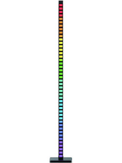 Avide LED Φωτιστικό Δαπέδου με RGB Φως Μαύρο 15.001.1958