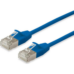 Equip F/FTP Cat.6a Καλώδιο Δικτύου Ethernet 2m Blue