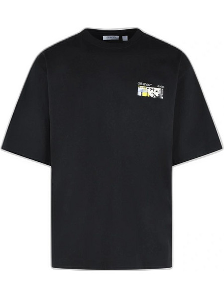 OFF WHITE INDUSTRIAL ARROW SKATE S/S T-SHIRT ΜΠΛΟΥΖΑ 44MAA120F26J00Z001-BLACK